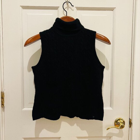 Vintagef Rafaella Angora Rabbit Hair Lambswool Women Sweater Vest Hand Knitted - Picture 2 of 6